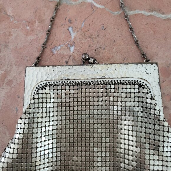 Vintage Small Mesh Wrist Purse from Whiting and Davis - Picture 2 of 8